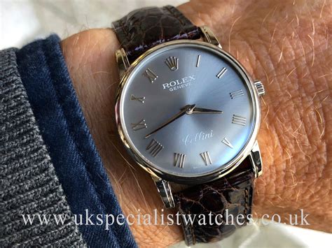 rolex cellini ref.5116 9|Rolex Cellini 5116/9 White gold White Italy .